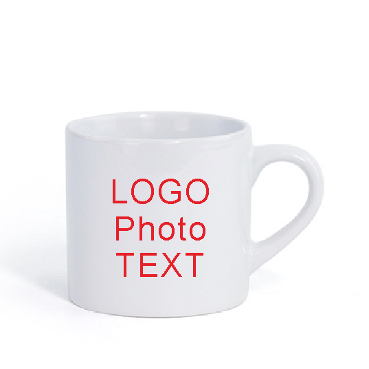 Small Ceramic Coffee Mug, Logo - Sublimation Mug White avaliação e preço