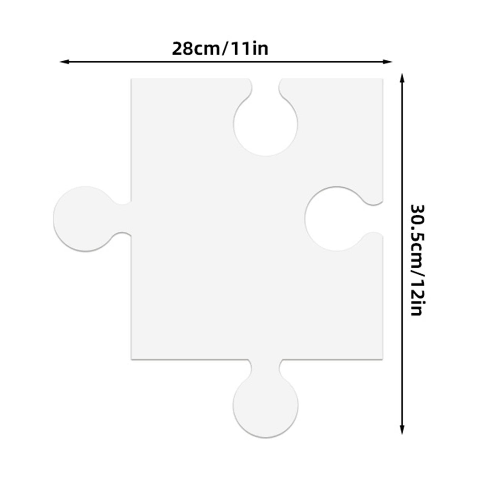 Quebra-cabeça em branco para c - Puzzle Blank White avaliação e preço