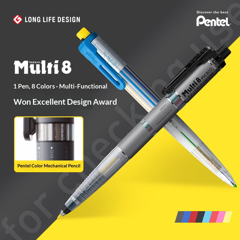 Conjunto de Lápis Mecânicos Co - Pentel Pen Energel avaliação e preço