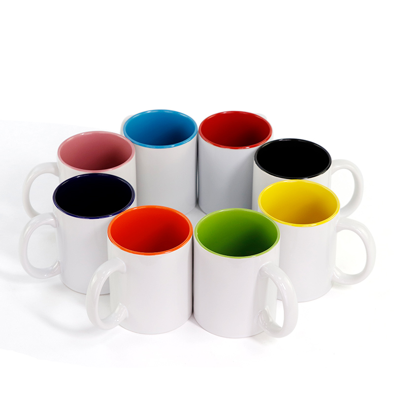 350ml cor dentro da caneca de  - Sublimation Mug White avaliação e preço